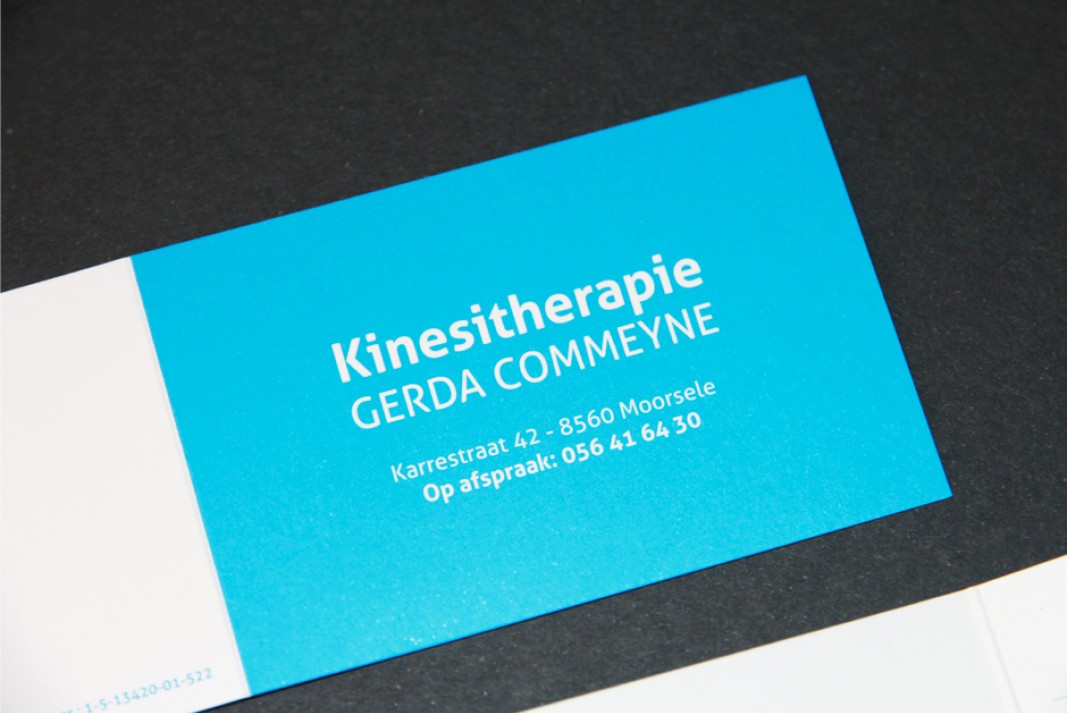 business card Gerda Commeyne